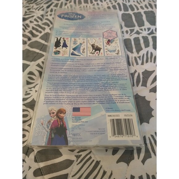 36 New Disney FROZEN ANNA ELSA OLAF Wall Decals Stickers Bedroom Decor Removable - Picture 3 of 6